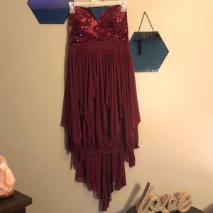 High low formal dress